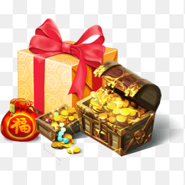 金币宝箱元素