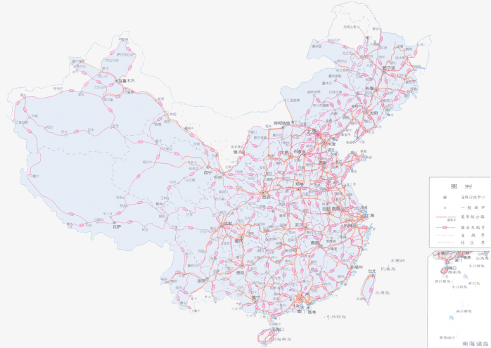 高清中国地图