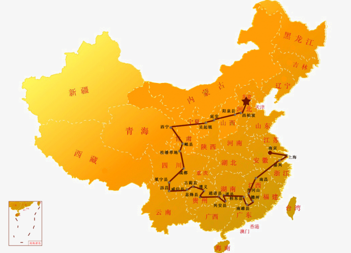 高清中国地图