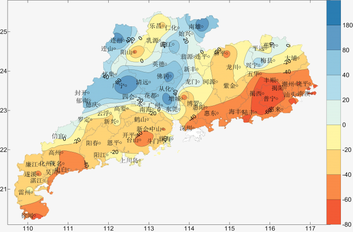 高清广东省地图