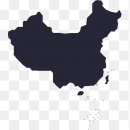 矢量中国地图板块轮阔