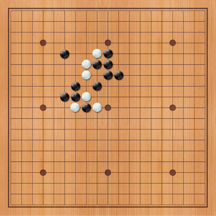 矢量围棋棋盘