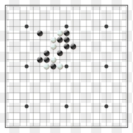 矢量围棋棋盘