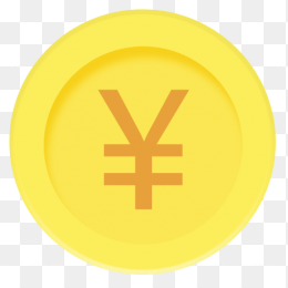 手绘金币