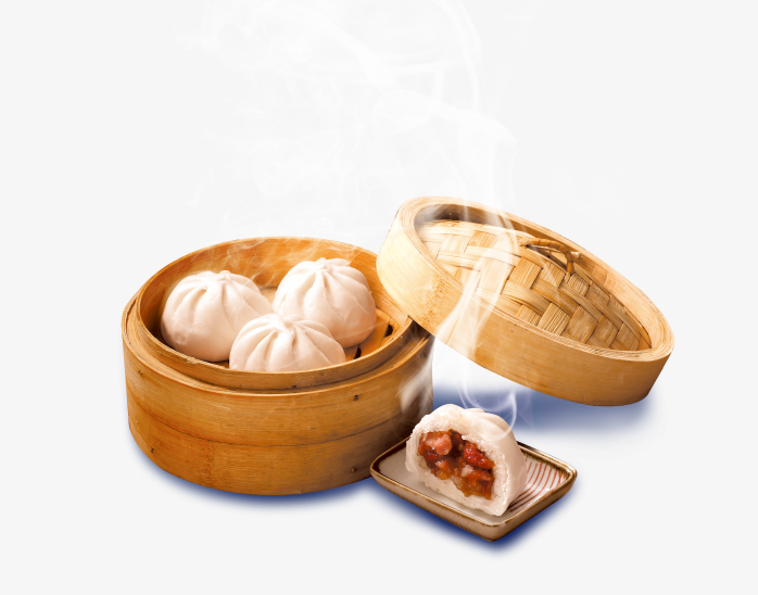 高清小龙包包子