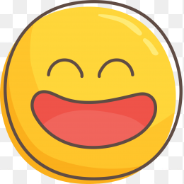 卡通微笑表情