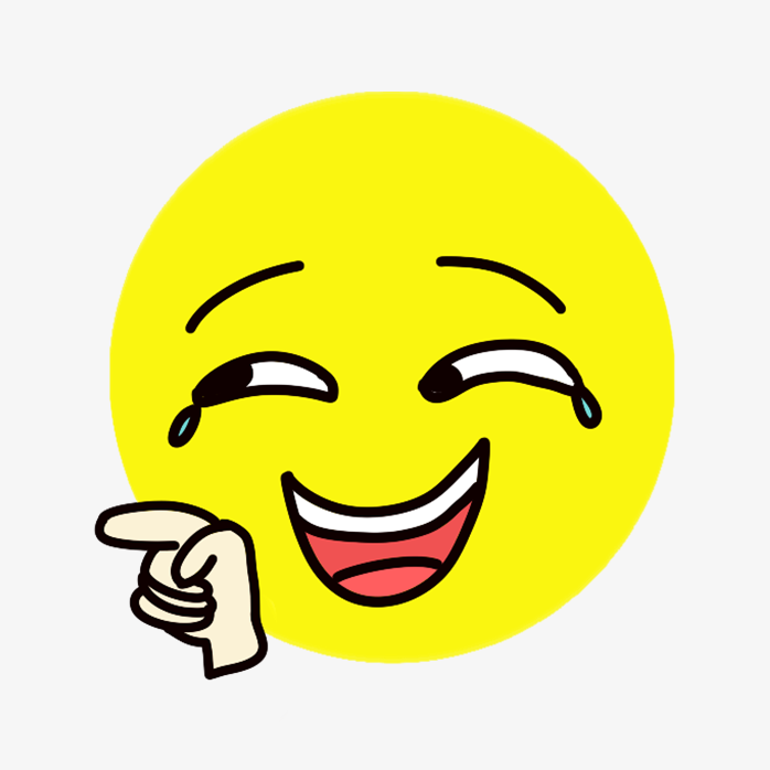 卡通笑哭表情