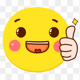 卡通微笑表情