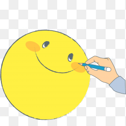 卡通微笑表情