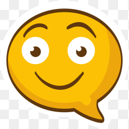 卡通微笑表情