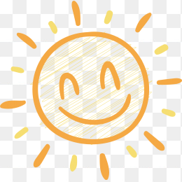 可爱太阳笑脸