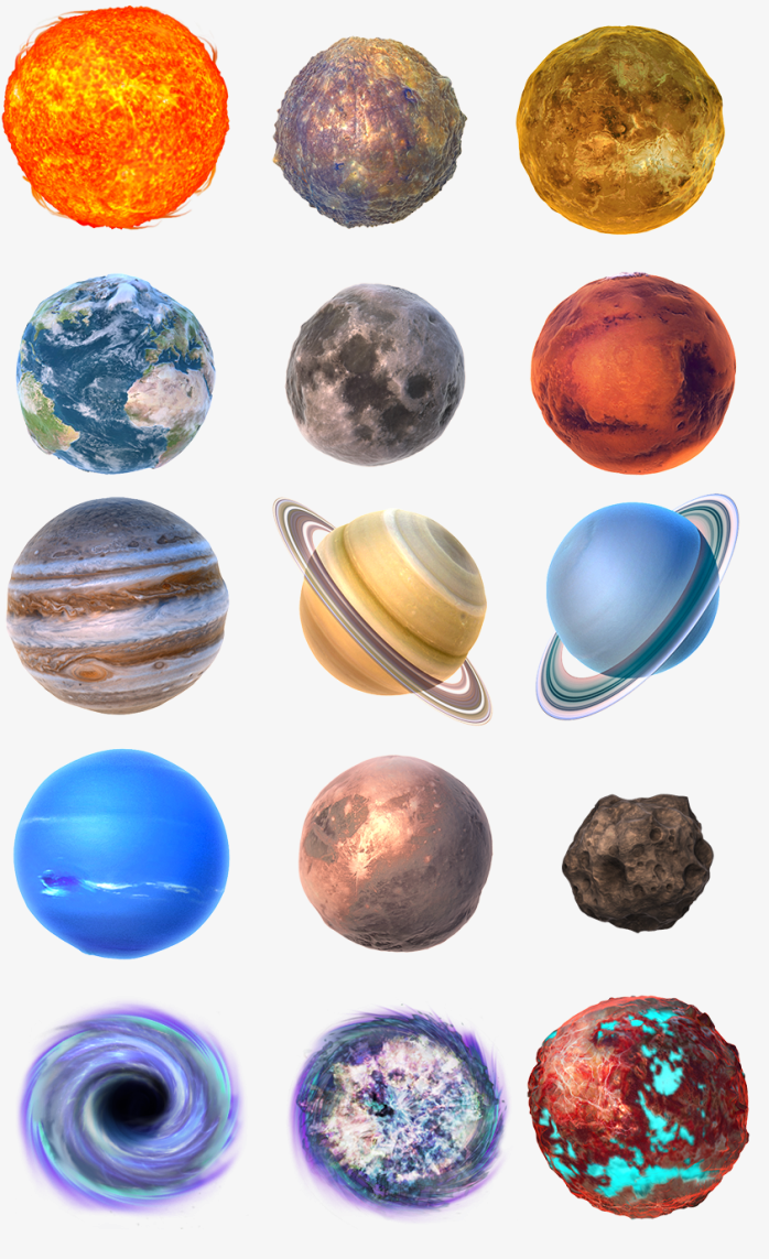 太空星球合集