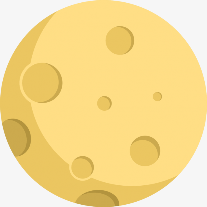 手绘卡通星球元素