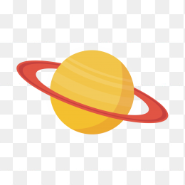 手绘卡通星球元素