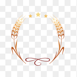 矢量麦穗标志素材