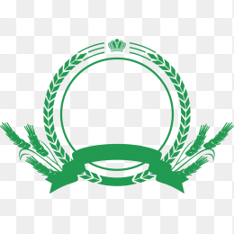 手绘麦穗图案