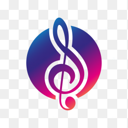 高音音符标志素材