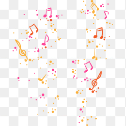 炫彩音符音乐元素