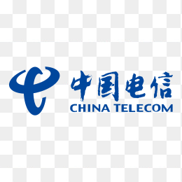 超高清中国电信logo