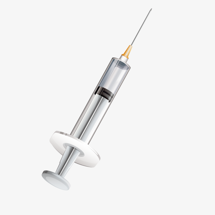 手绘注射器