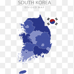 Korea韩国地图