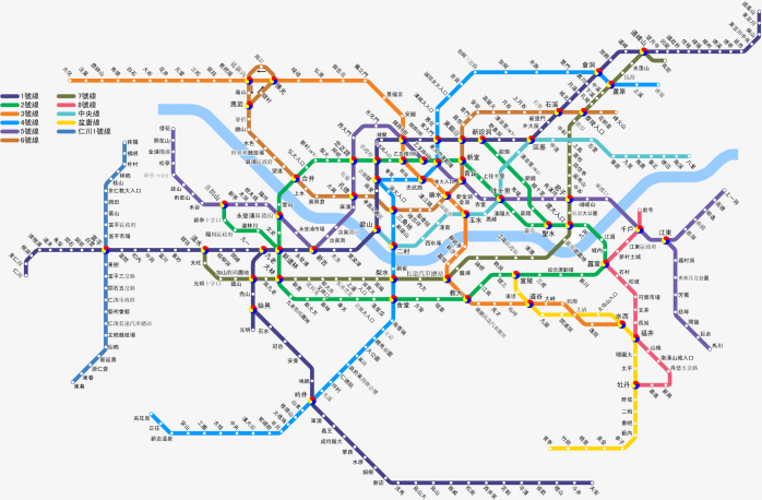 韩国首尔地铁线路