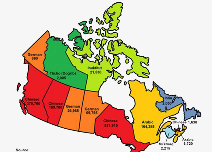 Canada加拿大地图