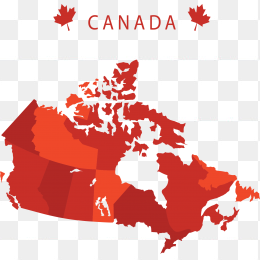 Canada加拿大地图