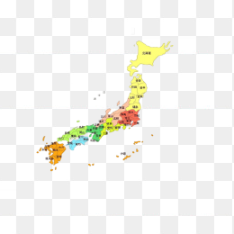 JAPAN日本地图