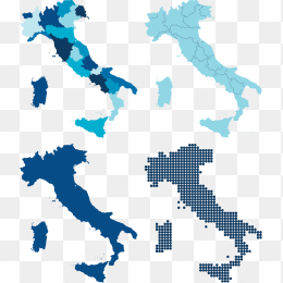 Italy意大利地图合集