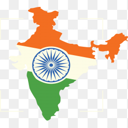 India印度地图
