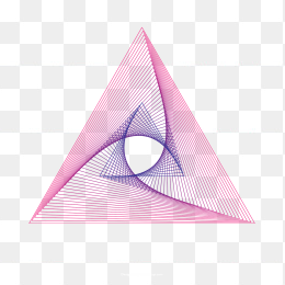 三角形几何线条图案