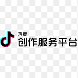 抖音创作服务平台logo