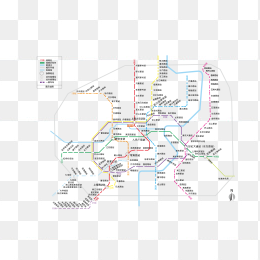 高清深圳地铁线路图