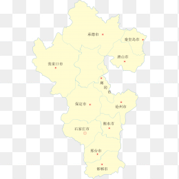 高清河北省地图