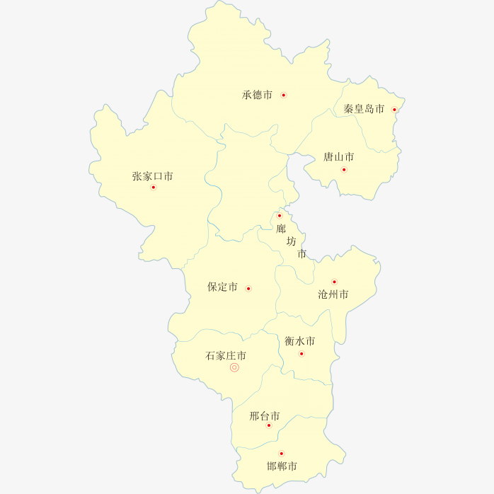 高清河北省地图