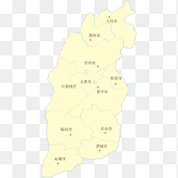 高清山西省地图