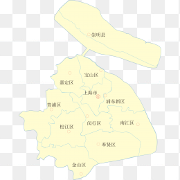 高清上海市地图