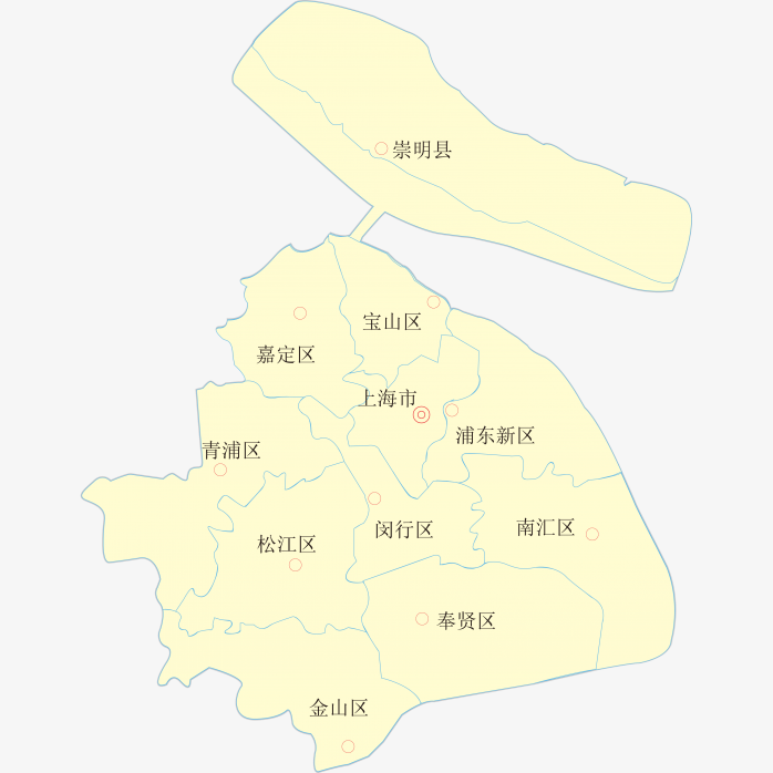 高清上海市地图