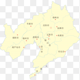 高清辽宁省地图