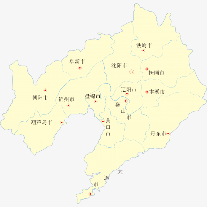 高清辽宁省地图