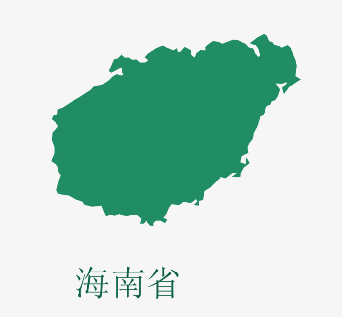 海南省地图
