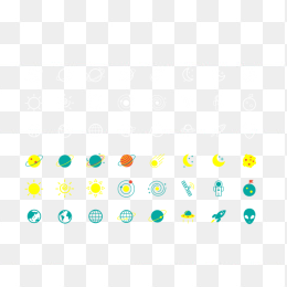 精美星球图标合集