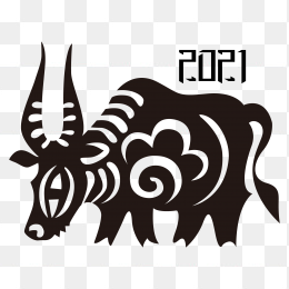 2021牛年元素