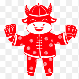 2021牛年元素