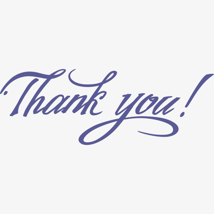 thank you！