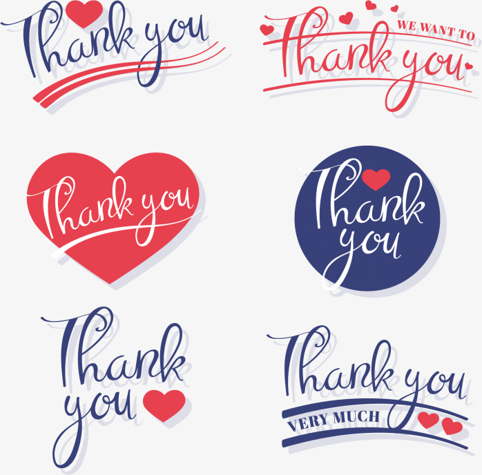 创意thank you字体合集