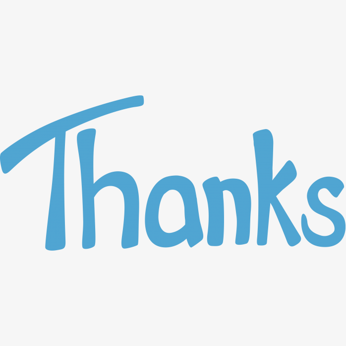 卡通thanks字体
