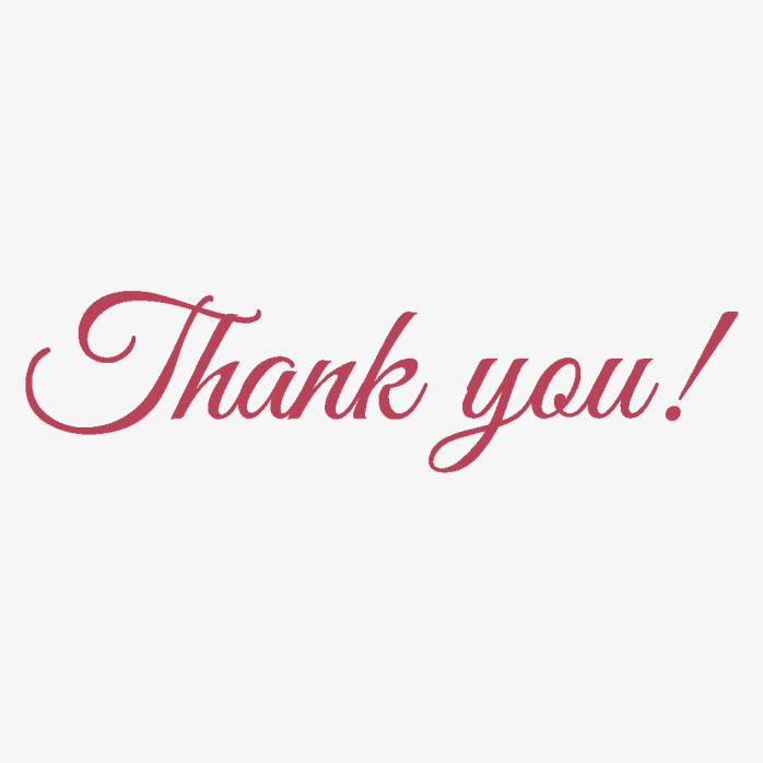 thank you!