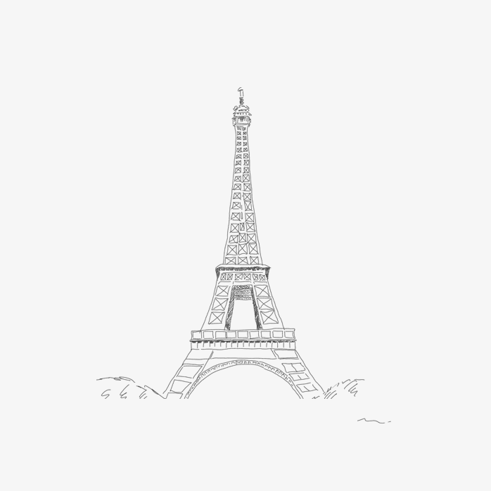 Paris埃菲尔铁塔元素